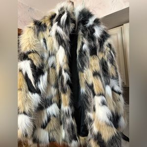 Michael Kors furry coat